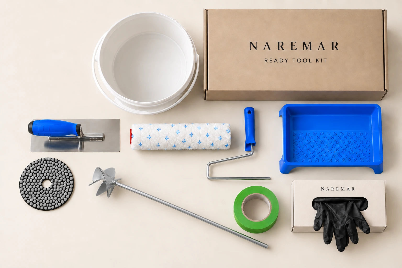 Zestaw narzędzi READY Tool Kit na jasnym tle