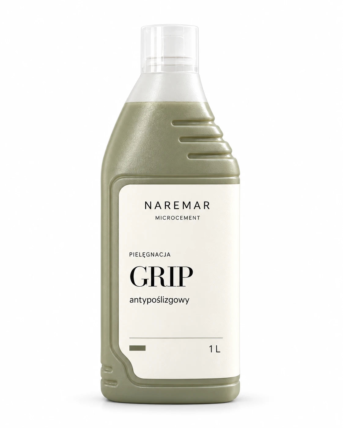 Butelka NAREMAR GRIP 1 L — widok etykiety